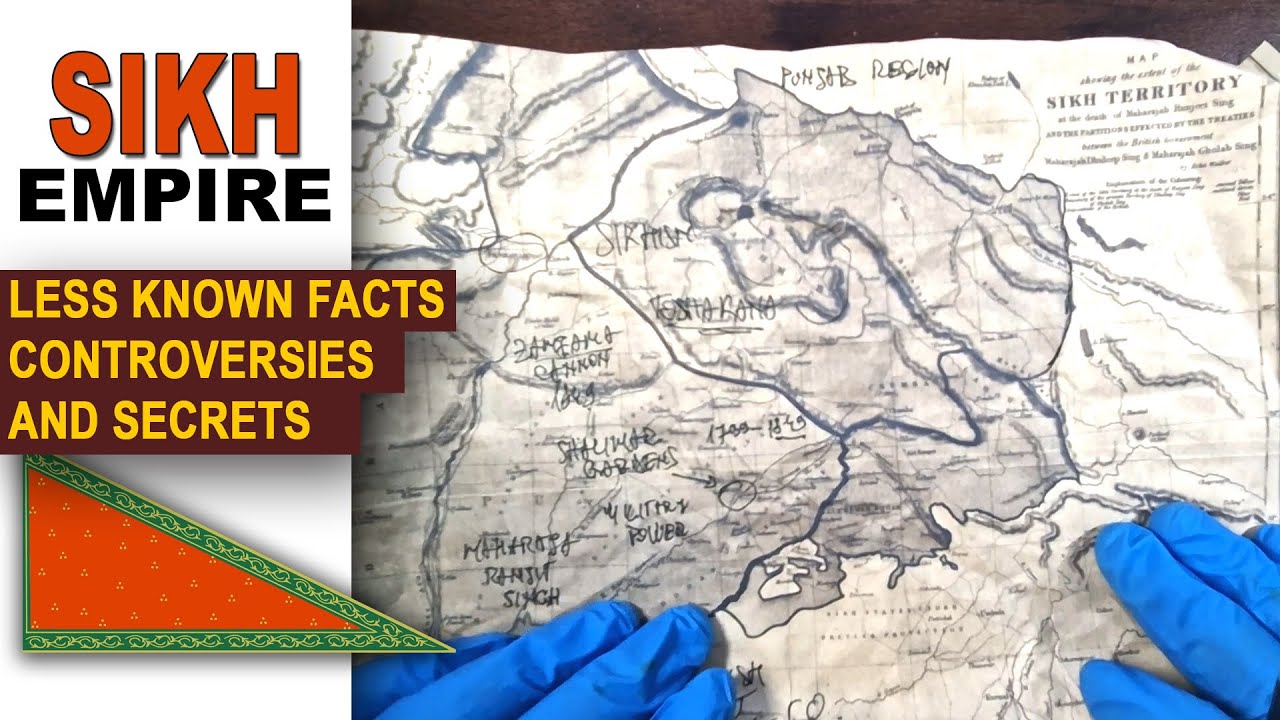 ASMR: The SIKH regional Empire | Less Known Facts & Secrets | Old  paper map | Soft Spoken ASMR