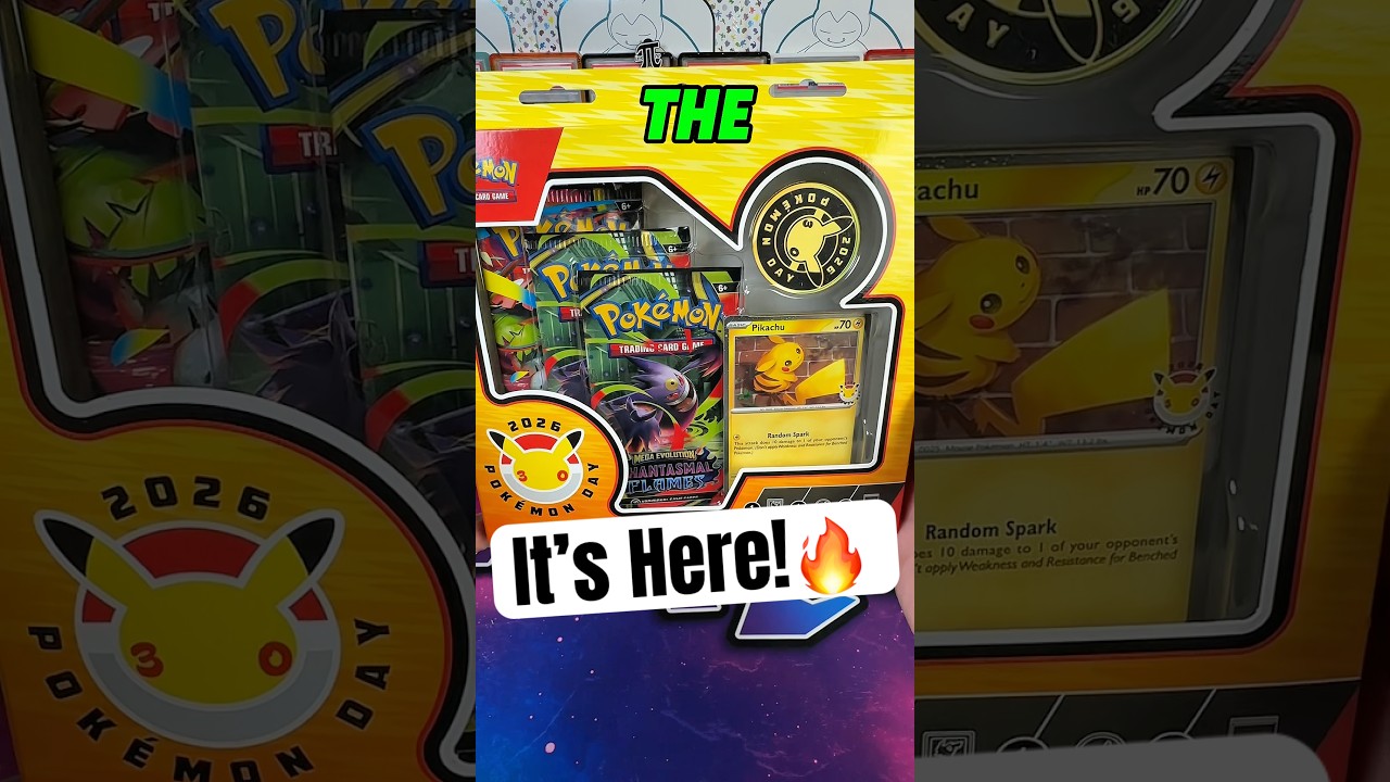 Коллекционный набор ко Дню покемонов! 🔥 #pokemon #pokemontcg #pokemoncards