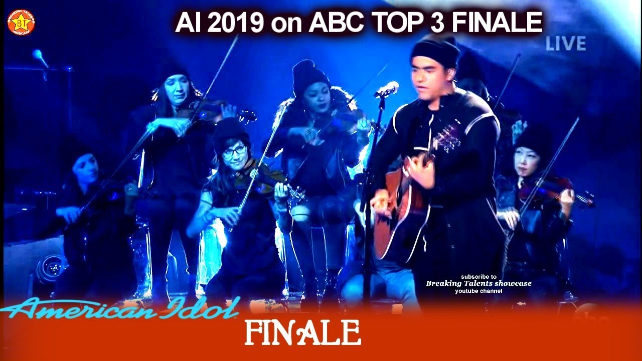 Alejandro Aranda &ldquo;10 Years&rdquo; Full Orchestra original song  | American Idol 2019 Finale