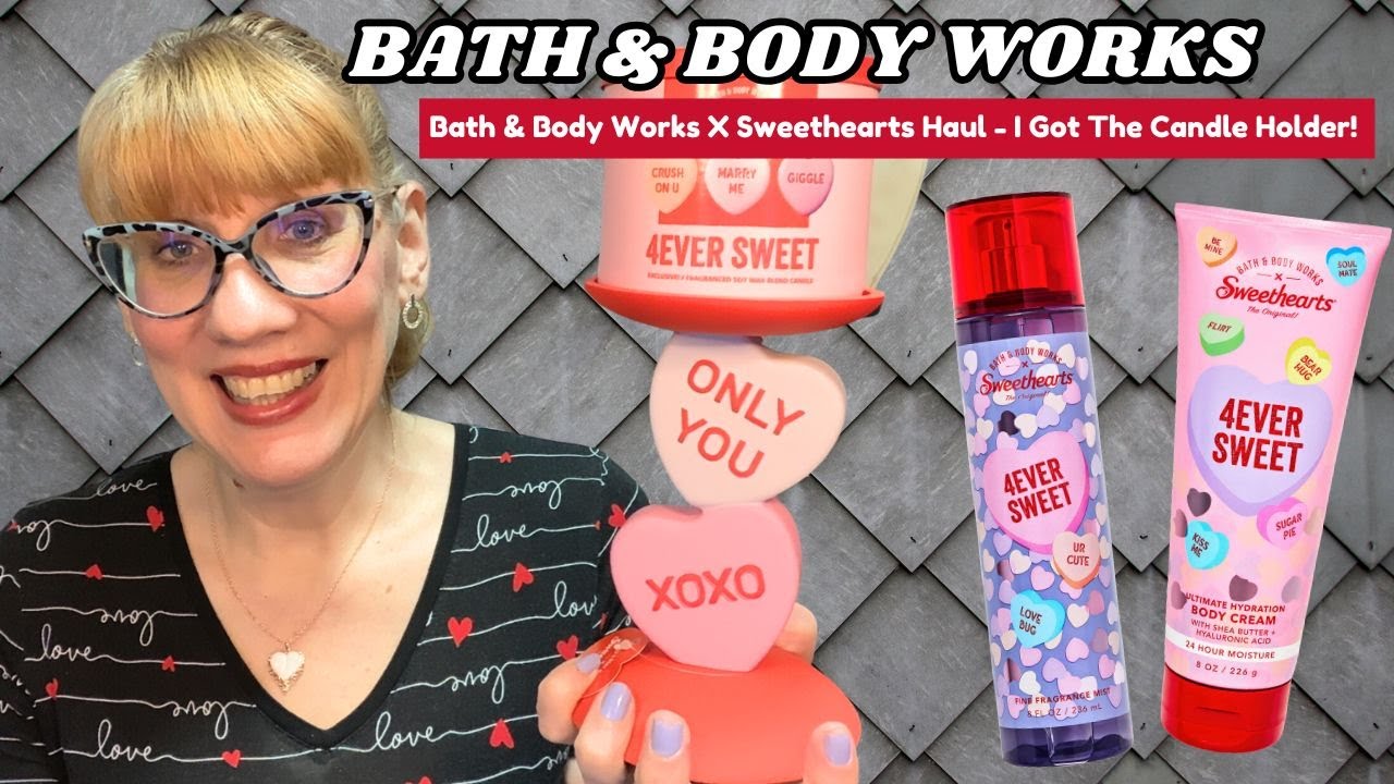 Покупки в рамках проекта Bath & Body Works X Sweethearts - Я купила подсвечник!