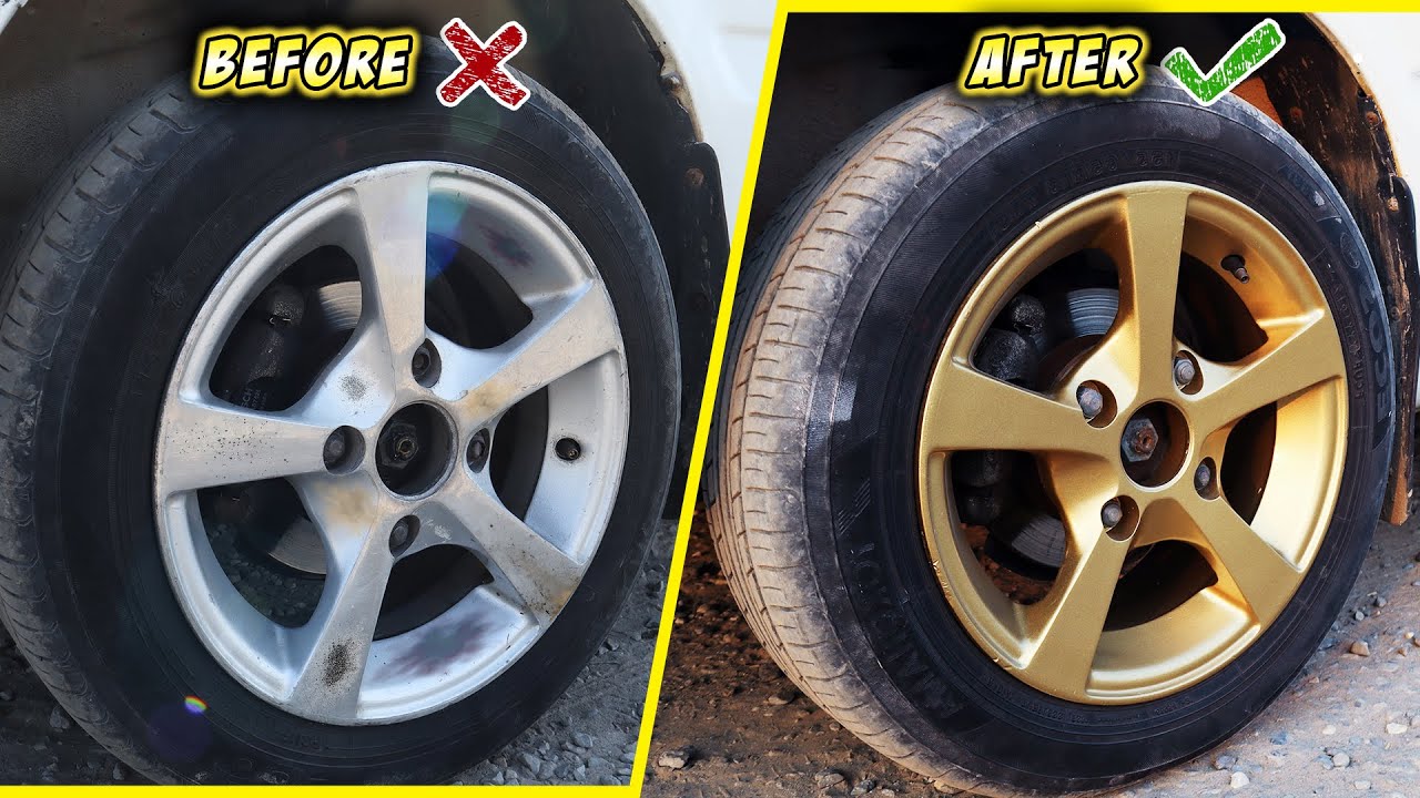 RIM ALLOY WHEEL PAINT at Home
