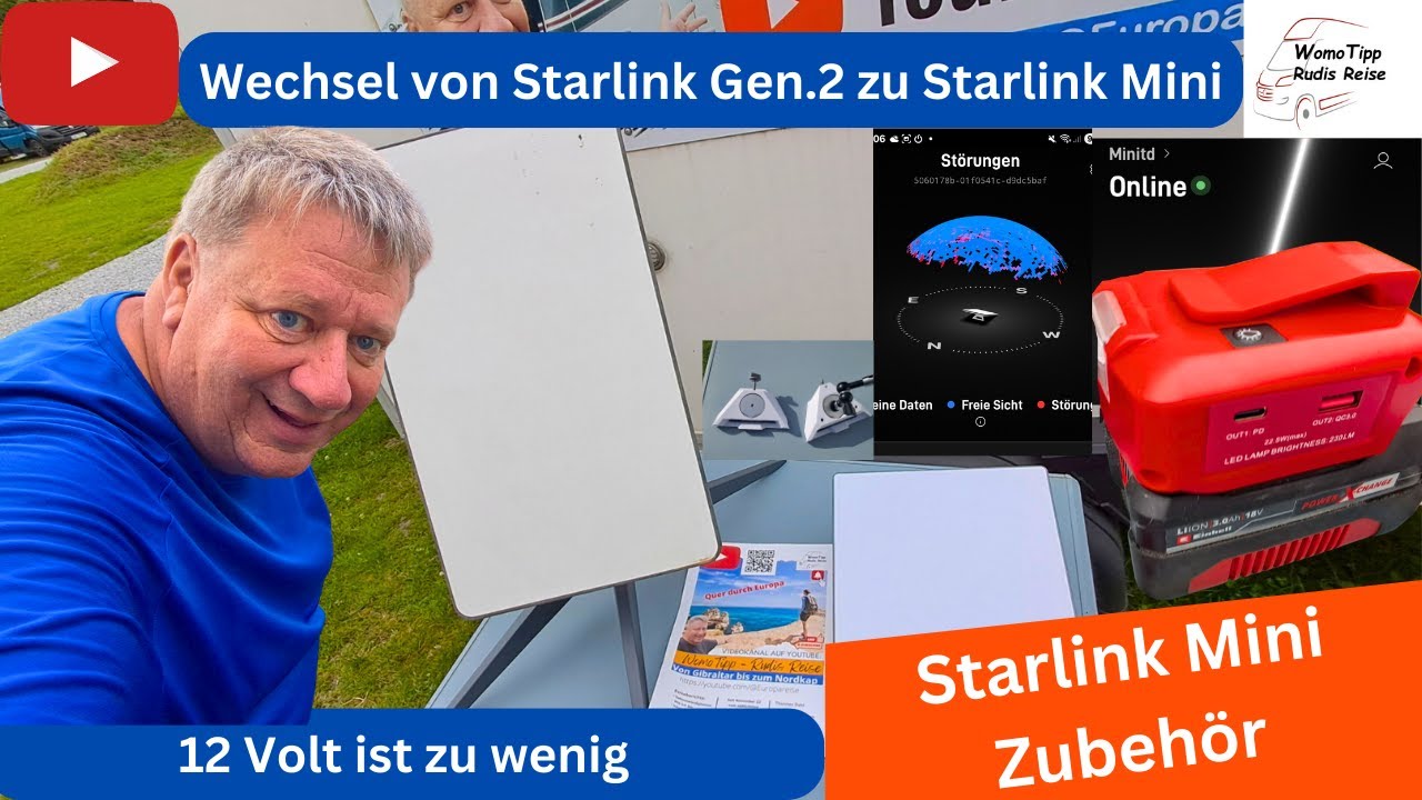 Wechsel von Starlink 2. Gen. zu Starlink mini - Zubehör - Vorteile