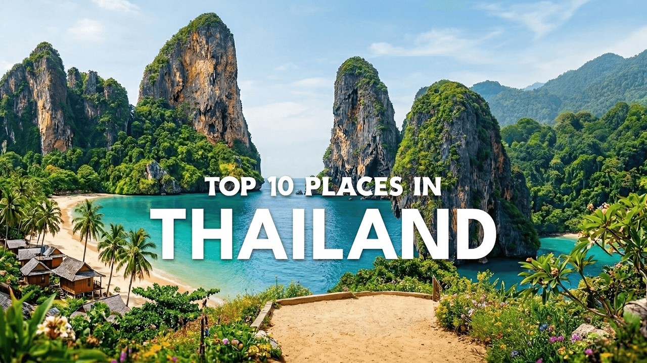 10 Best Places in Thailand You Must Visit (4K Travel Guide)