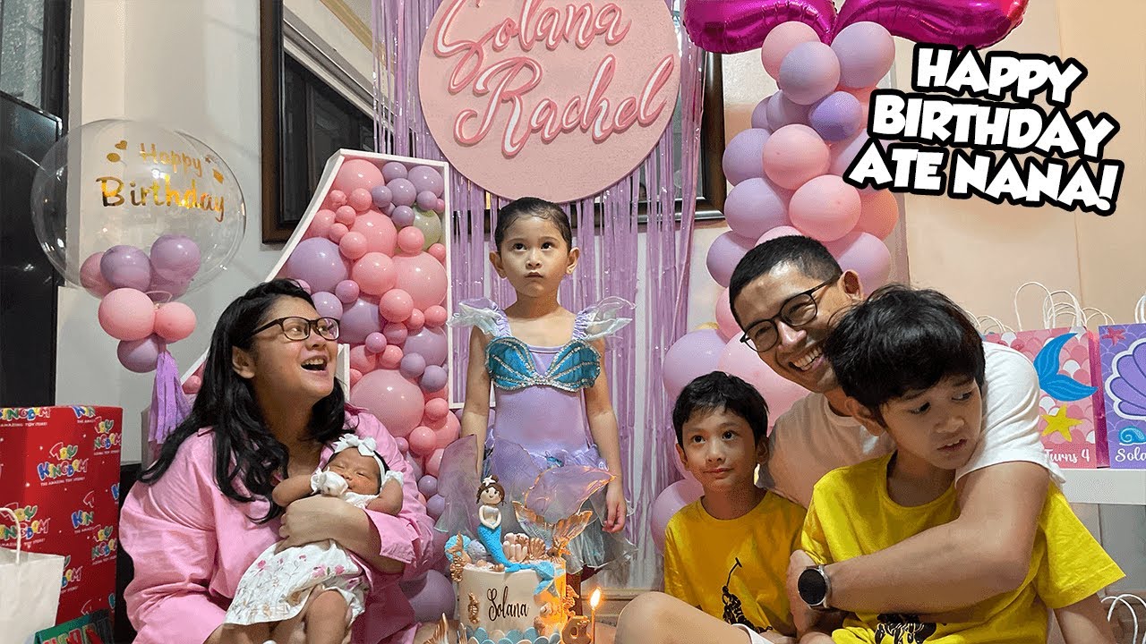 Solana's 4th Birthday 🎂🧜‍♀️