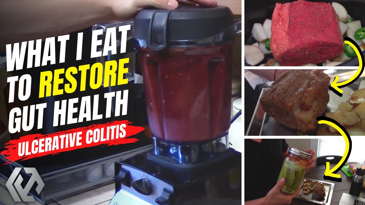 Ulcerative Colitis Nutrition | Smoothie, Beef & Potatoes, Fermented Vegetables | What I Eat & Why