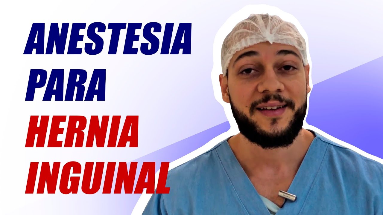 Anestesia para Cirurgia de H&eacute;rnia - Dr. Thiago Chaves Amorim