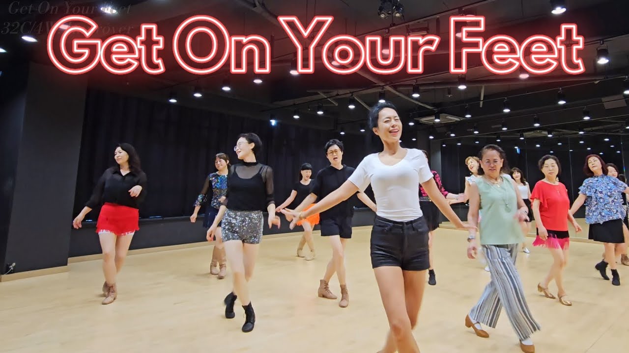 Get On Your Feet Linedance(겟온유어핏)|Improver|