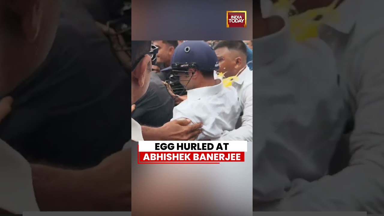 Abhishek Banerjee Attacked During Sonarpur Visit | Abhishek Banerjee's Attack Video | Kolkata | TMC