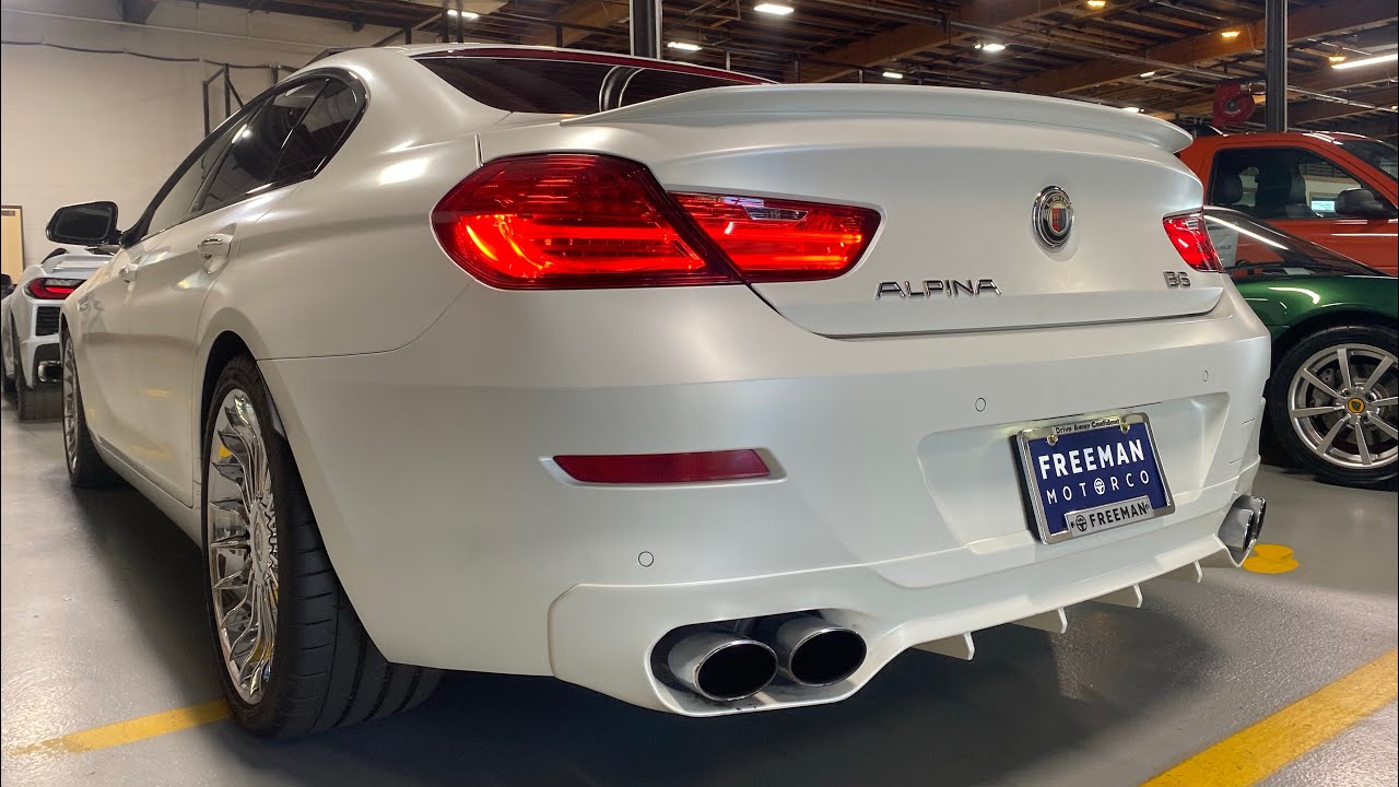 Frozen White 2018 BMW Alpina B6 Walk Around Tour 🥶