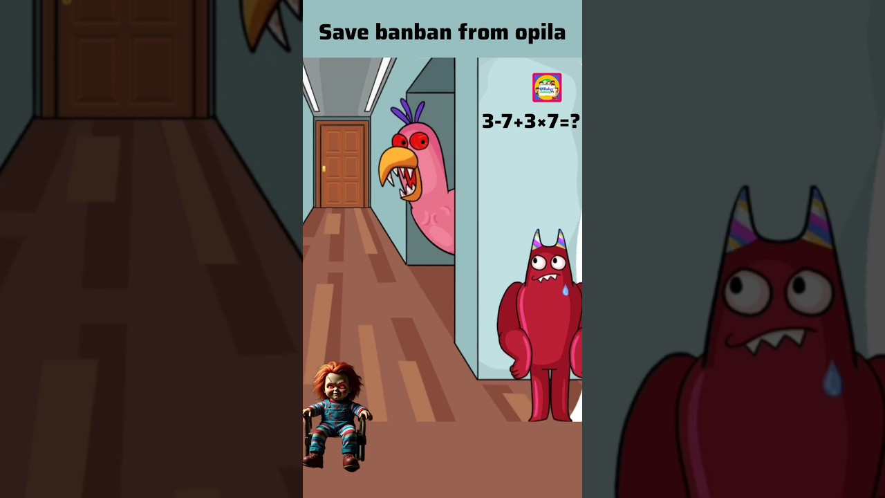 Choo Choo charles or opila who is behind the door ? scary animation video