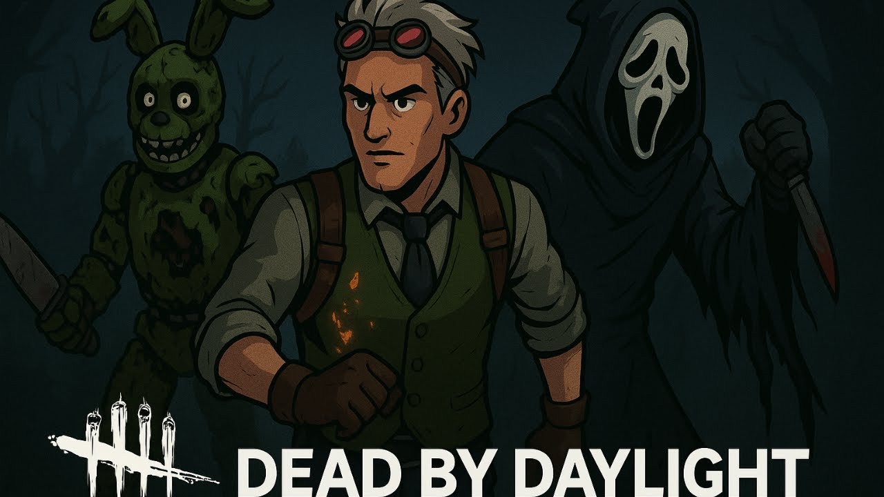 Felix Ritcher Vs GhostFace & SpringTrap | Dead By Daylight Intense Survivor Gameplay (No Commentary)