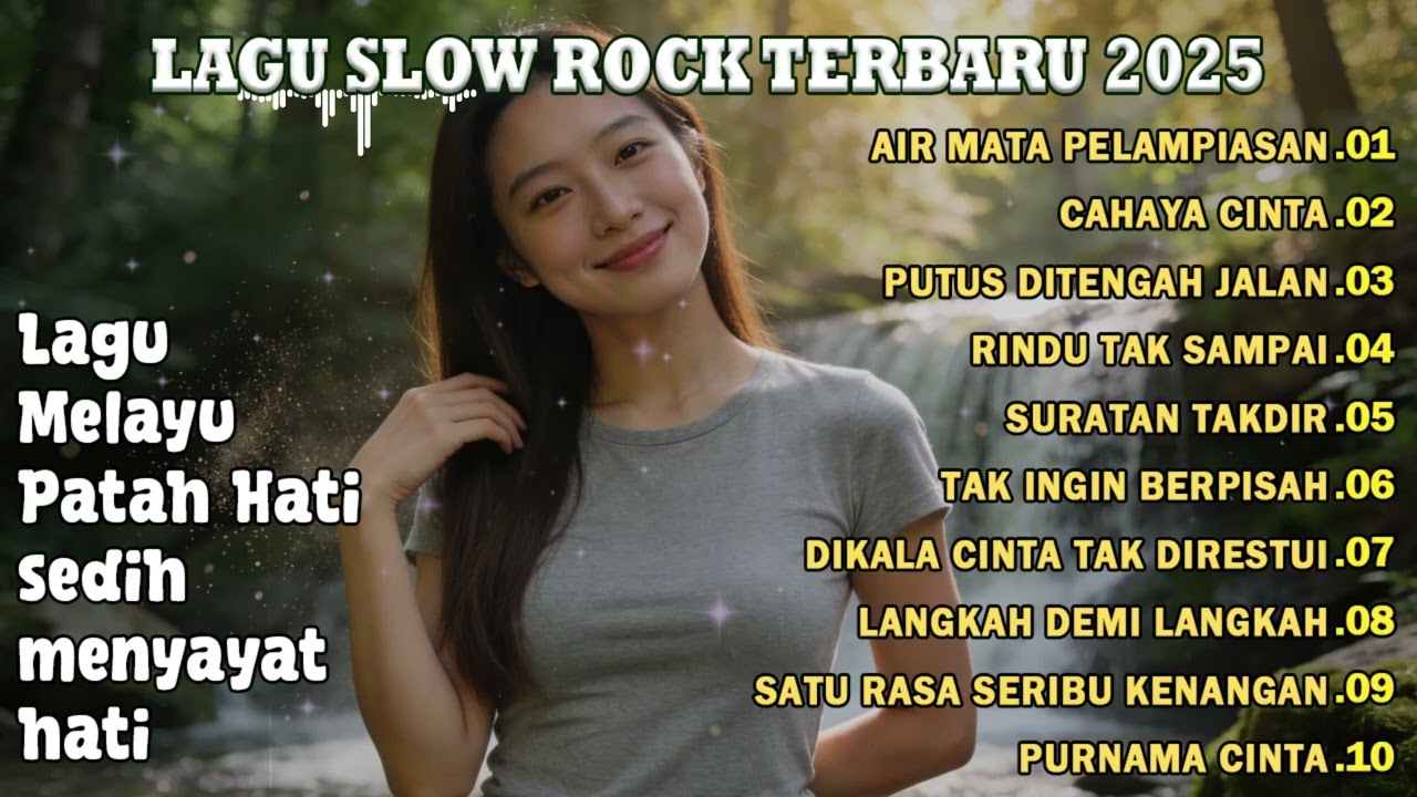 LAGU SLOW ROCK MELAYU TERBARU 2025 / Paling Sedih Menyayat Hati / Lagu Pop Minang / Slow Melayu🎶