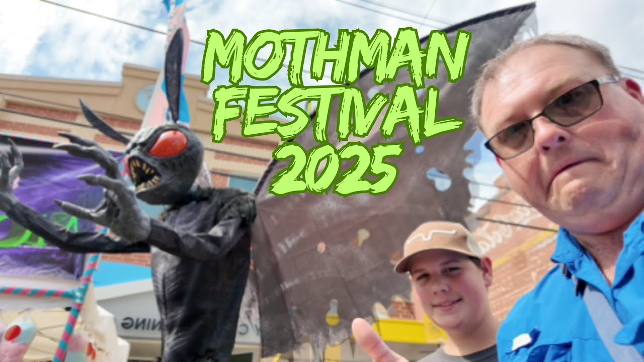 Mothman Festival 2025 & Indrid Cold & TNT Bunkers Point Pleasant, WV
