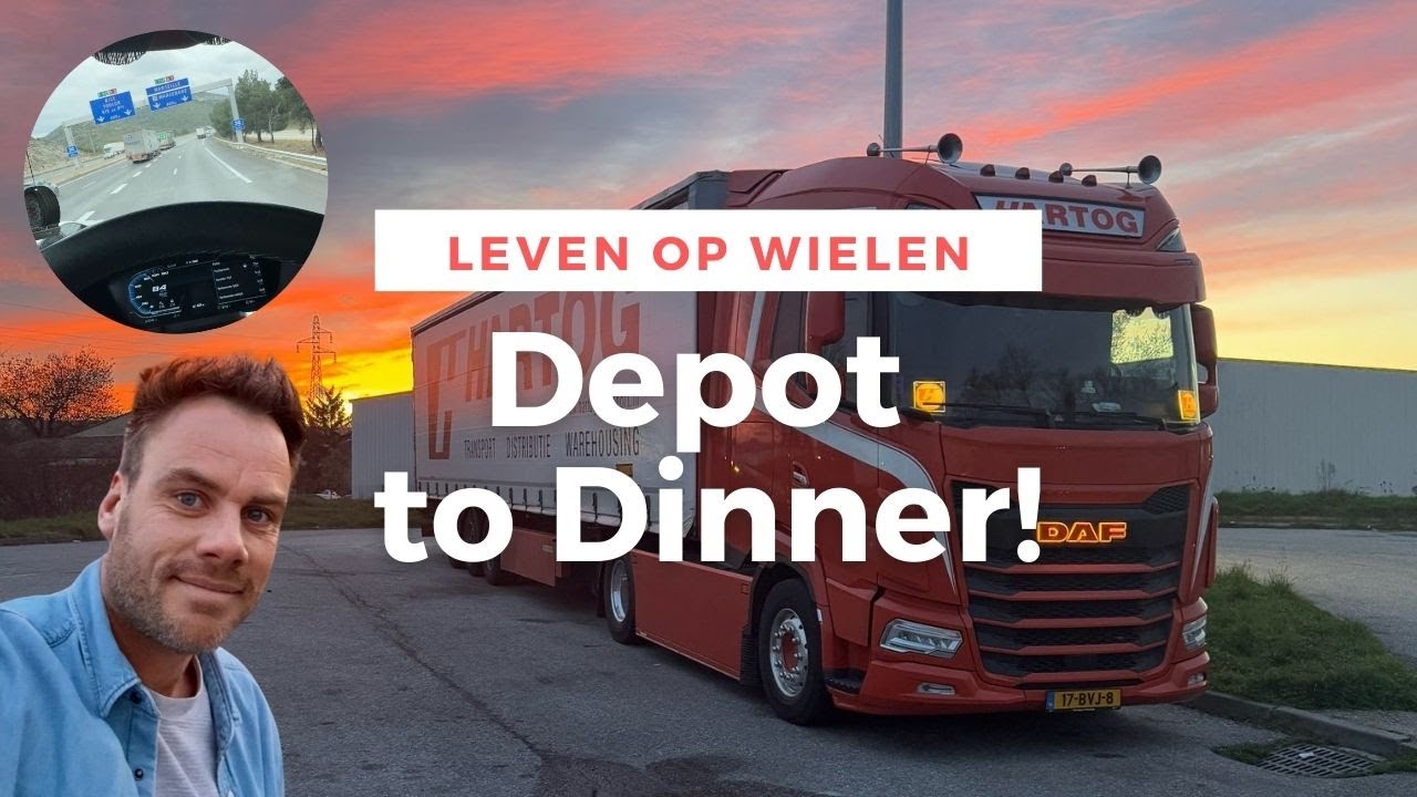 Van ACTION depot tot chauffeur die aan het dineren is op de parking | Vlog #86 | Leven op wielen