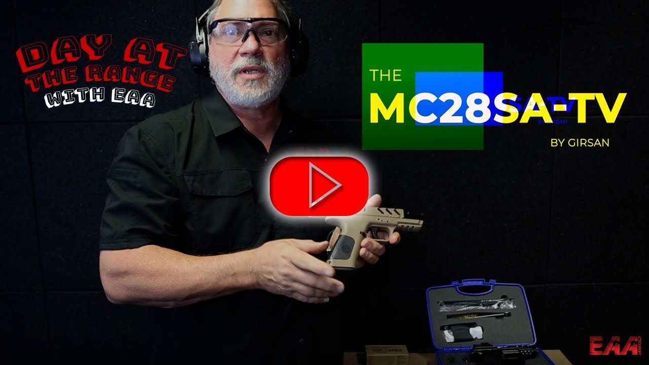 GIRSAN MC28SA-TV Striker Fire Pistol with Installed Carry Optics