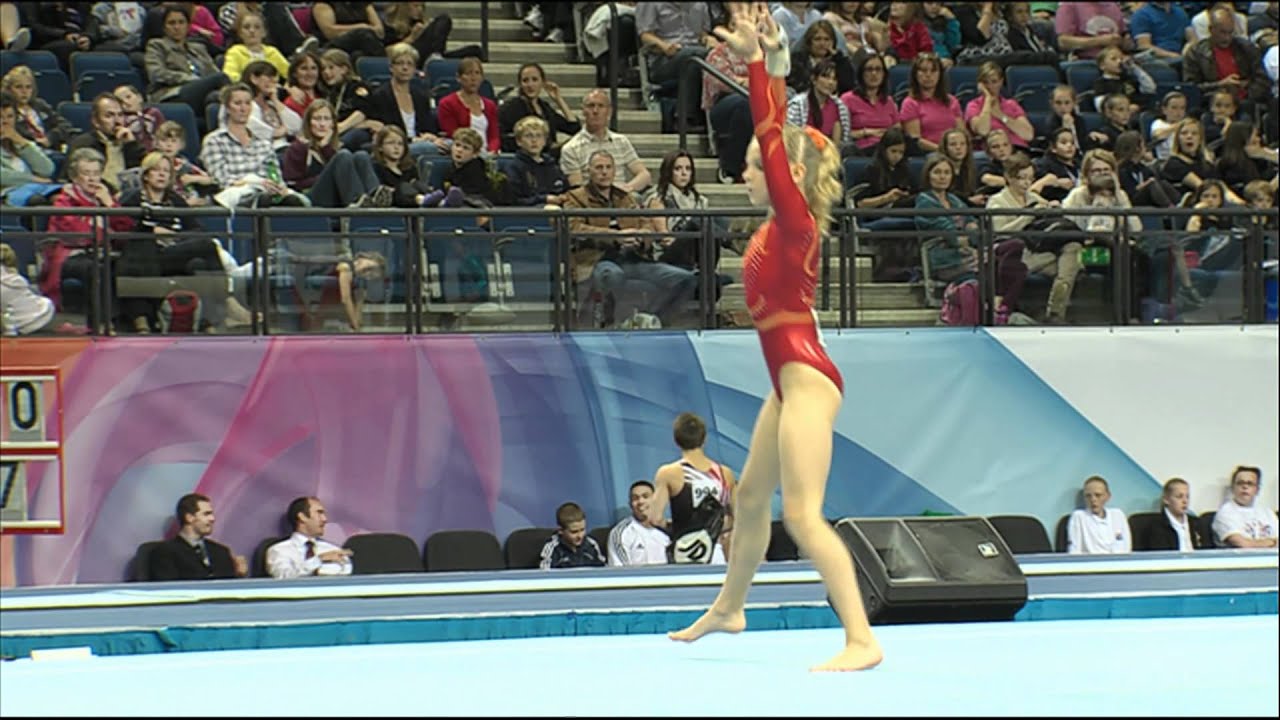 Lizzie Dare - Floor - British Championships 2012 - Apparatus Finals