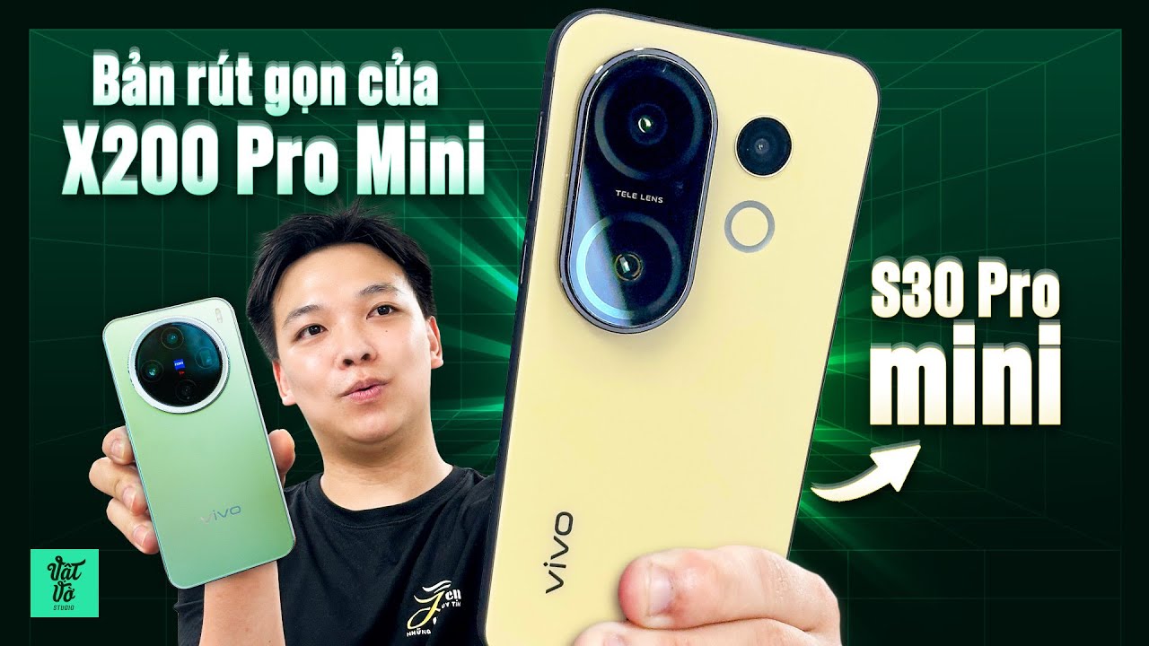 Trên tay vivo S30 Pro mini: Pin 6500mAh, nhỏ gọn như X200 Pro mini và giá rẻ hơn!