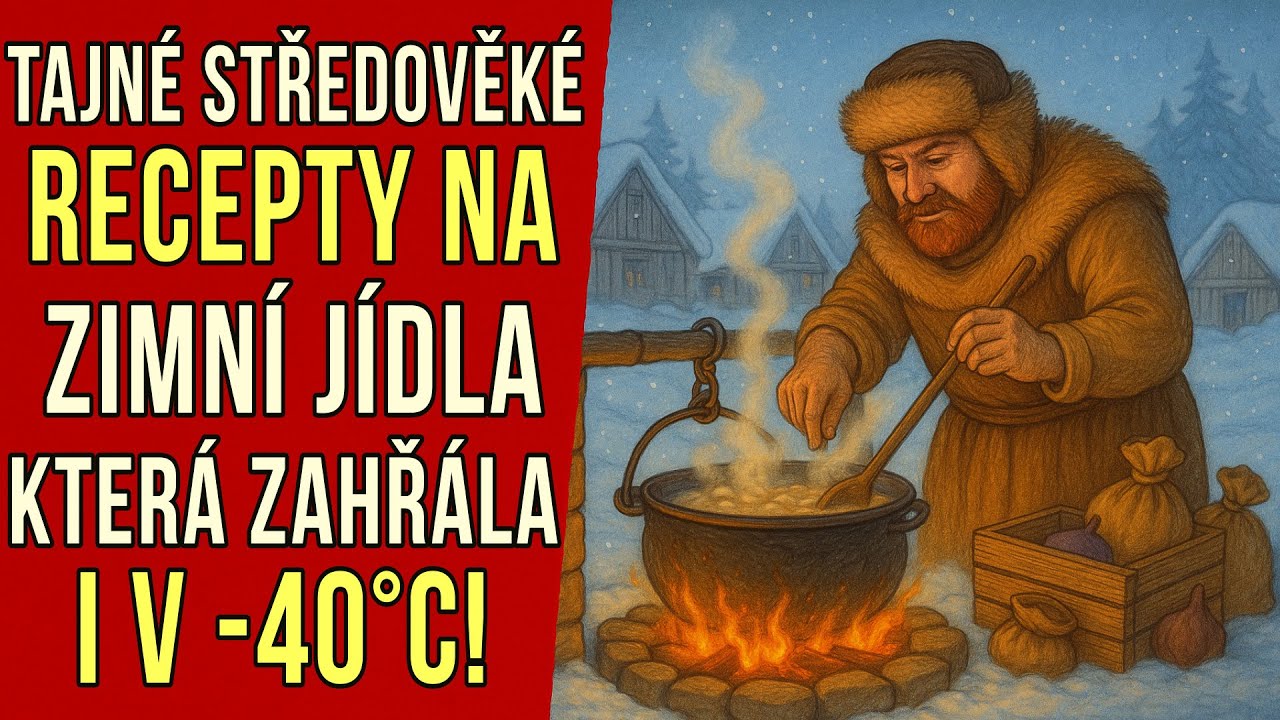 Tajné středověké recepty na zimní jídla, která vás zahřála i při -40°C!