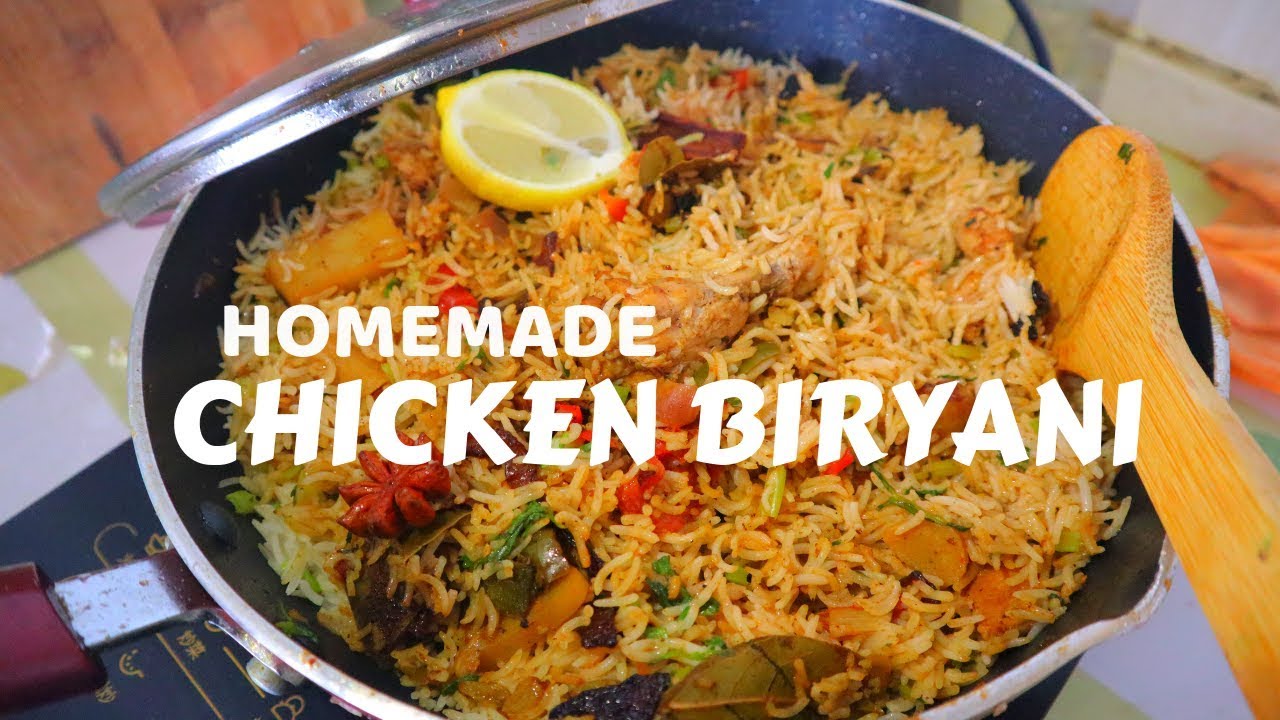 Masak NASI BIRYANI DAGING AYAM || CHICKEN BIRYANI