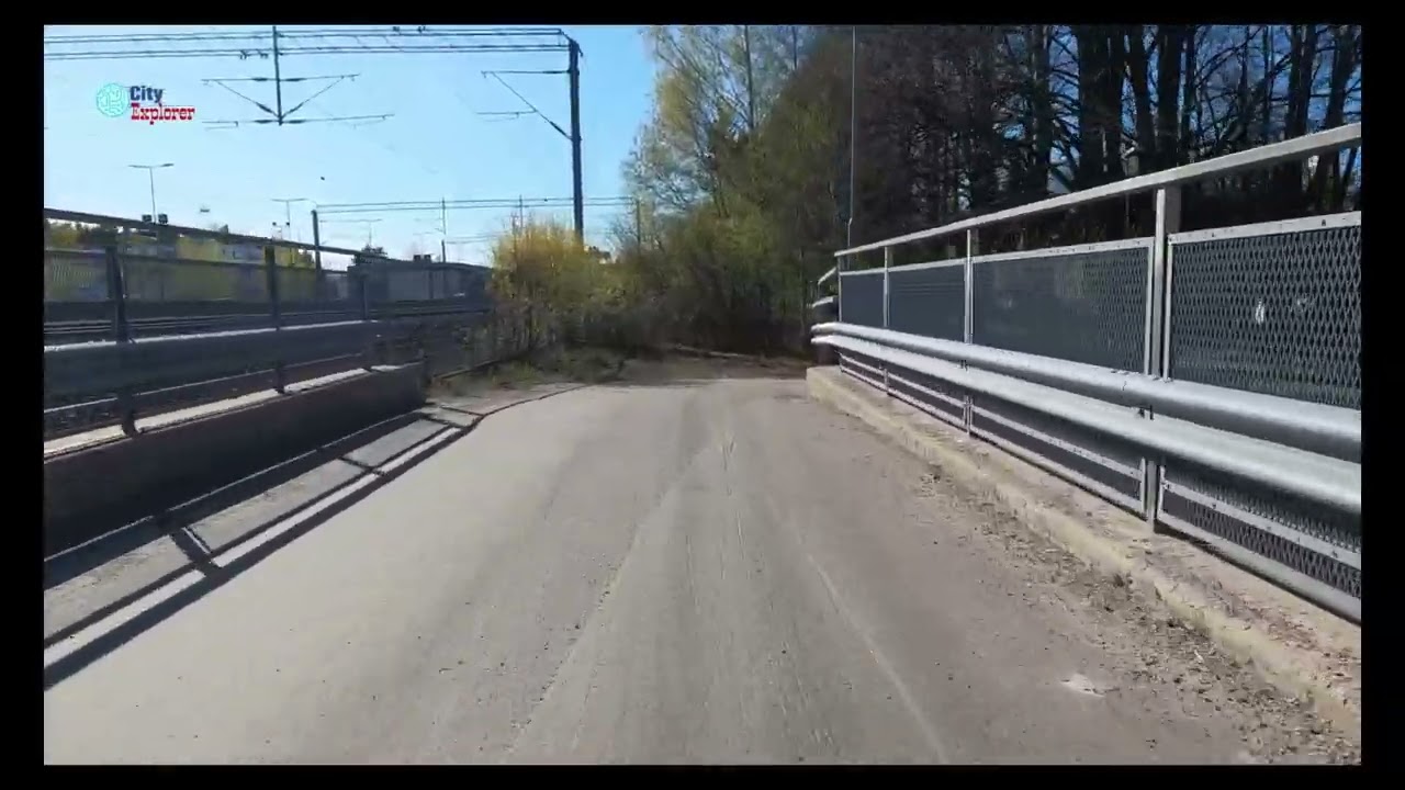 4K Bike Ride Tour from Ilmala to Viherlaakso Finland | City Explorer