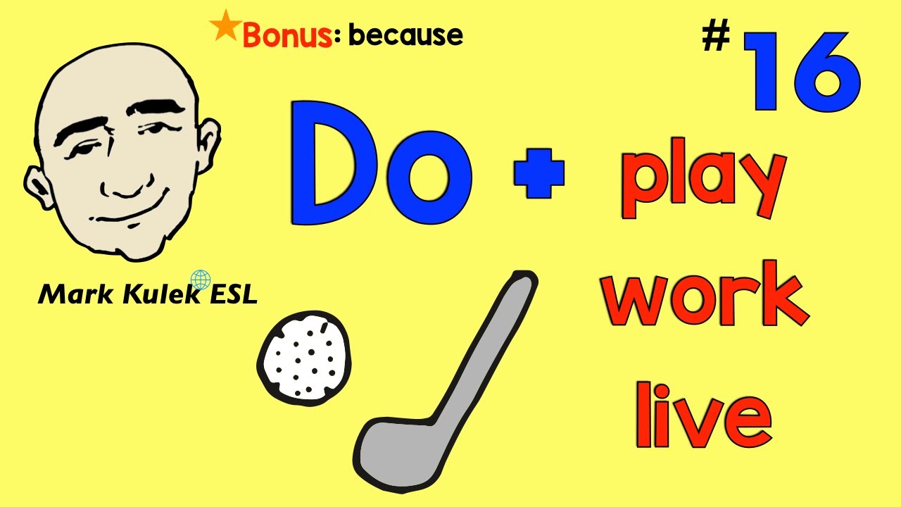 Делай + играй, работай, живи - потому что | Марк Кулек - ESL