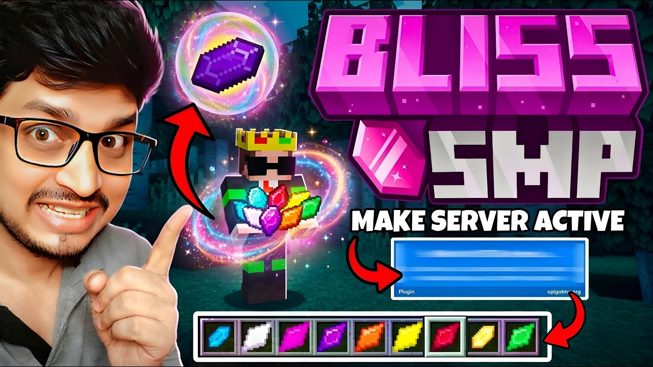How To Make Bliss SMP | Make Your Own Gem SMP | Free Bliss SMP Plugin😯