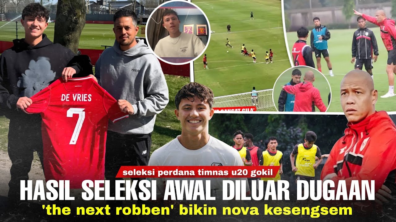 Generasi Baru Dibentuk: Nova H4jar Pemain U20 di Seleksi Awal. Bintang Muda Utrecht Bikin Kesengsem