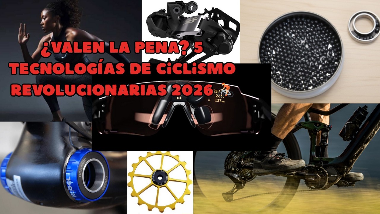¿Valen la PENA? 5 Tecnologías de Ciclismo REVOLUCIONARIAS 2026 🚴🏼