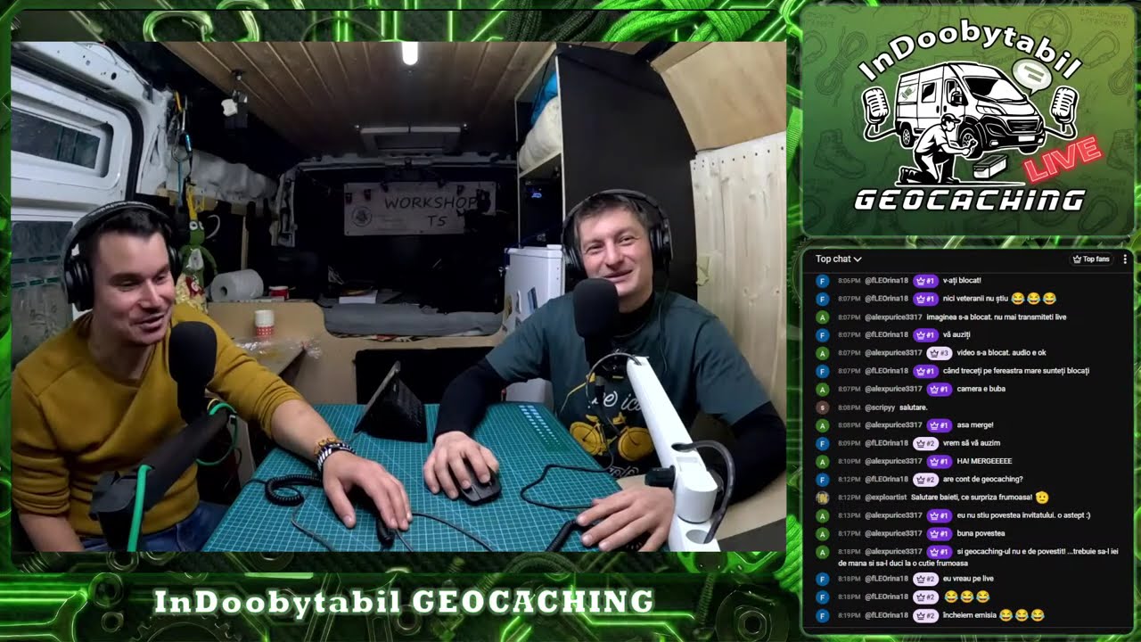 1 Martie cu Ernesto [ InDoobytabil Geocaching LIVE 06 ]