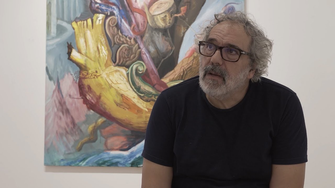 Entrevista com Manuel João Vieira - Exposição 