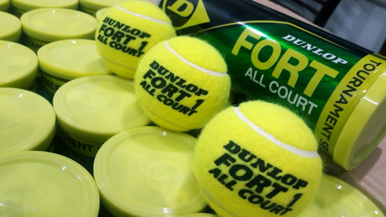 DUNLOP FORT 1 ALL COURT The Best Ball In The World Top No:1 Ranking In 2020 Unboxing&Review