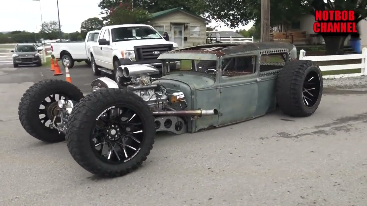 Chop'd Ratz Garage Rat Rod - 'SCREW'D'