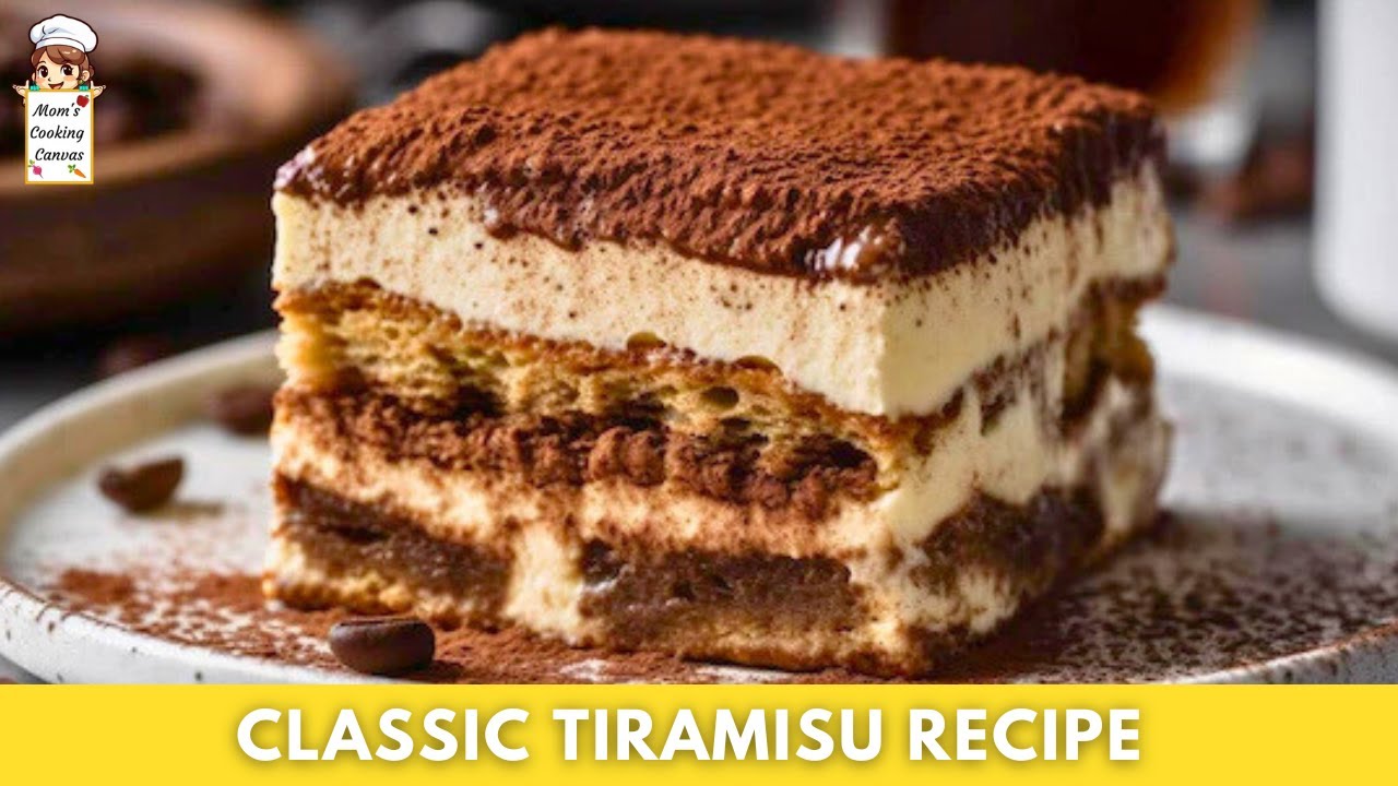Authentic Tiramisu Recipe | Tiramisu With Mascarpone Cheese | Italian Dessert Recipes