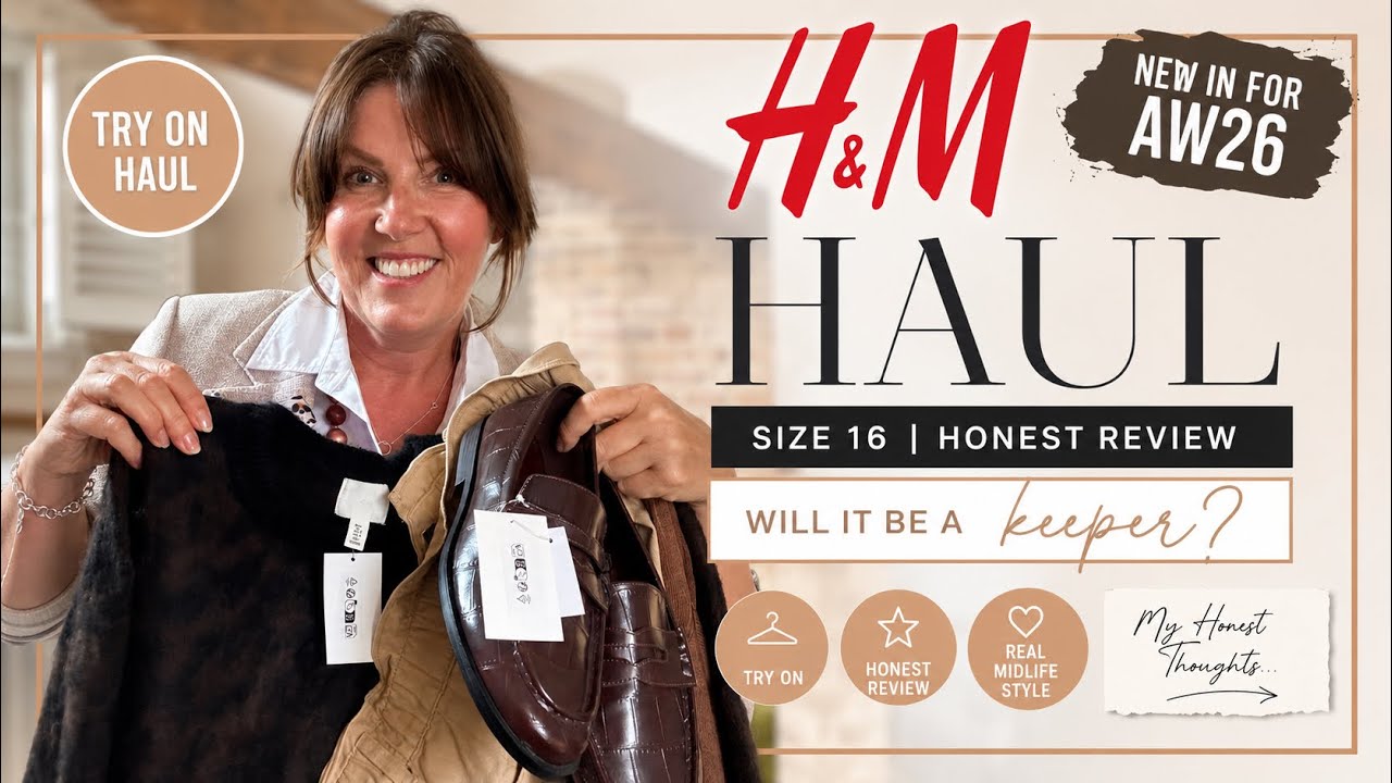 НОВИНКИ H&M ОСЕНЬ-ЗИМА 26 🤎 Я такого НЕ ожидала&hellip; 👀 | Примерка, размер 16