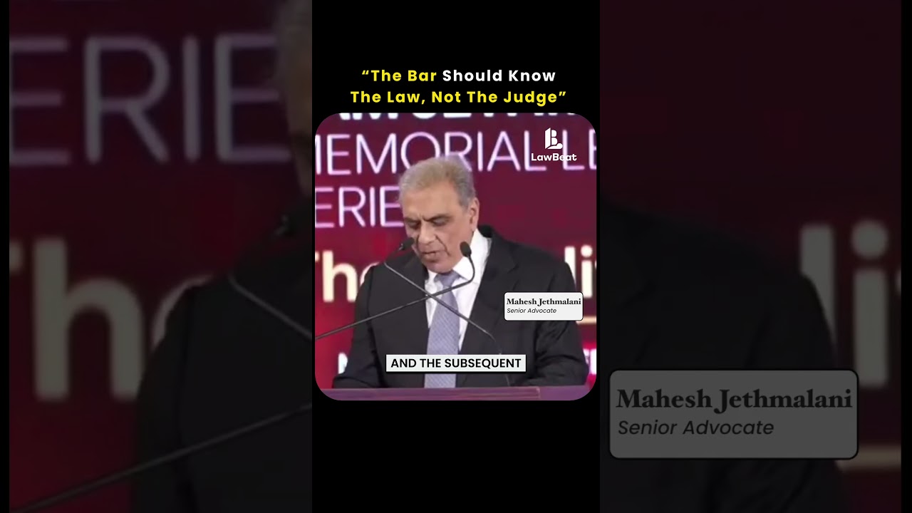 &ldquo;The Bar Should Know the Law, Not the Judge&rdquo;: Mahesh Jethmalani on &lsquo;Fixer Lawyers&rsquo;