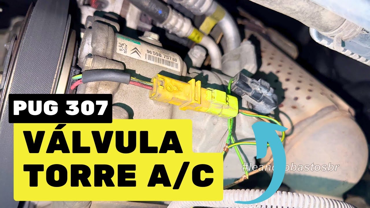 Peugeot 307 Gelando Pouco o A/C? Veja Esta Dica da Válvula Torre!