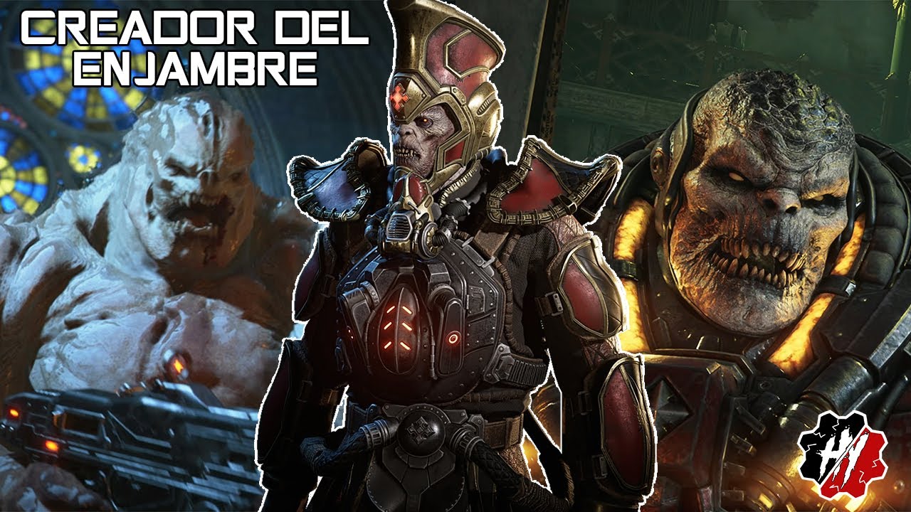 UKKON EL DESTRUCTOR DE LOS LOCUST Y CREADOR DEL ENJAMBRE | Gears of war