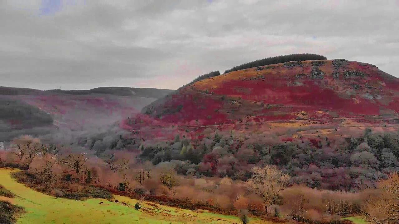 Croeserw & Cymmer by drone