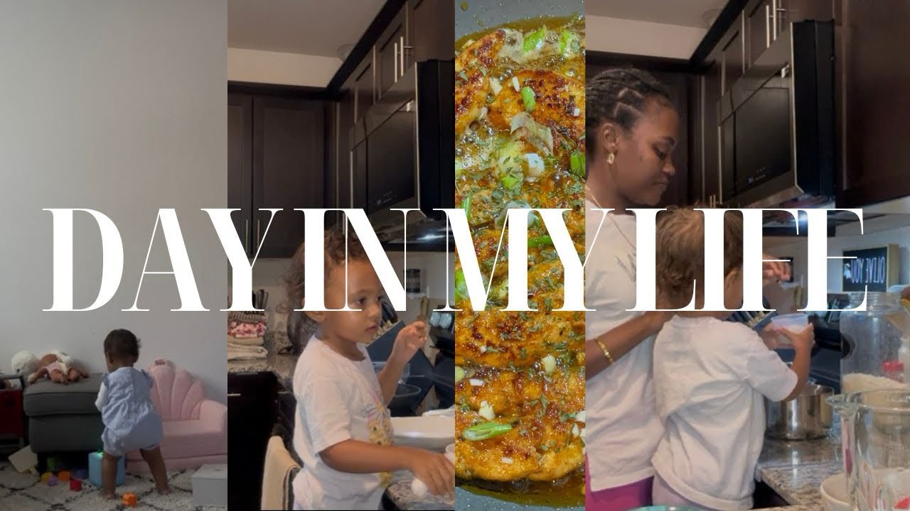 Chill Day At Home| Toddler in The Kitchen , What’s For Dinner ⏲️