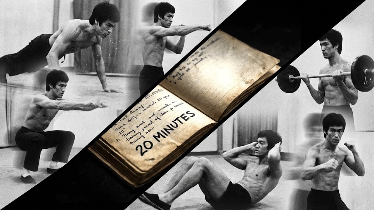 A Friend Found Bruce Lee's Training Journal &mdash; The 20 Minute Routine That Built a Legend