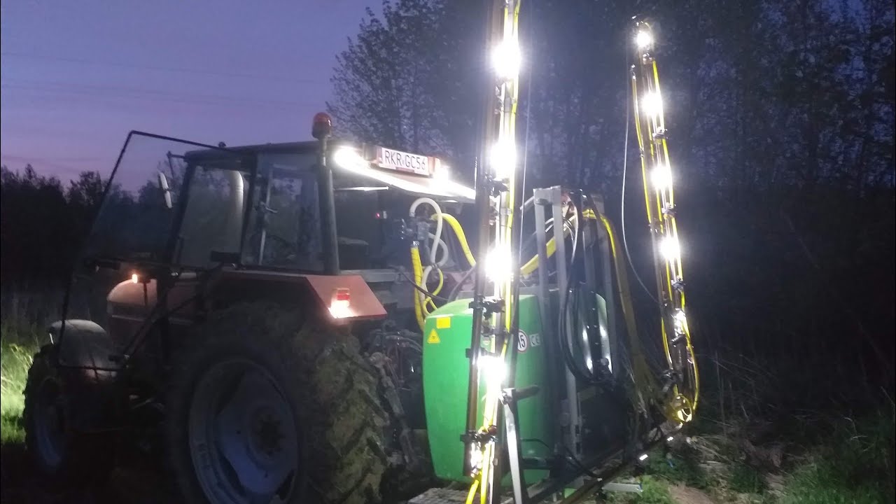 Opryskiwacz 600 l hydraulicznie rozkładany !!!!  Prezentacja