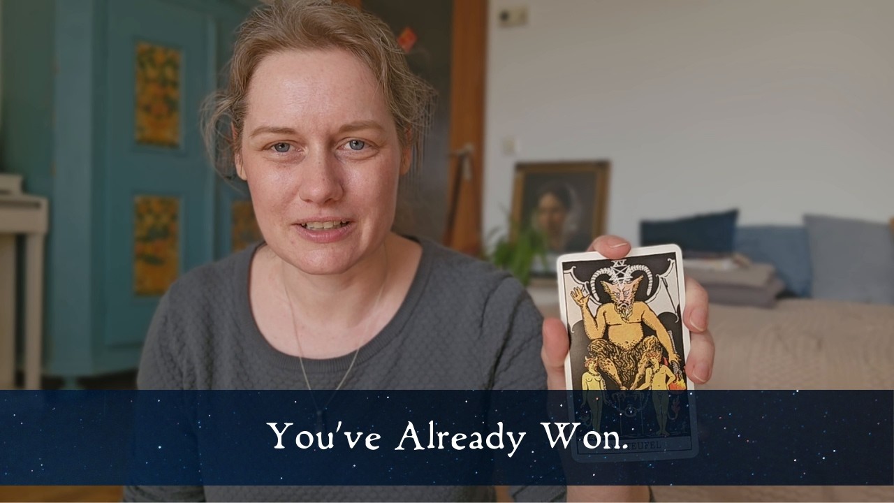 Not Even The Devil Can Hold You Anymore. It’s Time For You To Put Those Chains Away