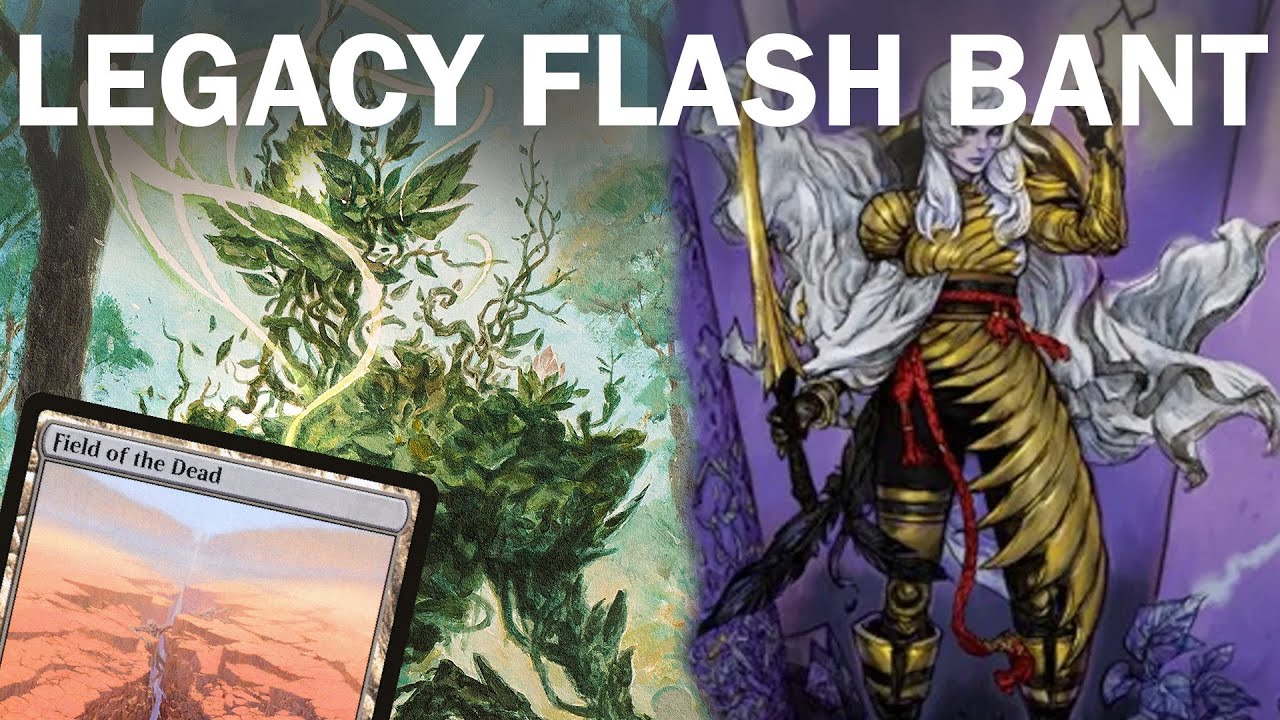 IN A FLASH... Legacy Flash Loam Bant. Hybrid Control with Field of the Dead and Shark Typhoon MTG
