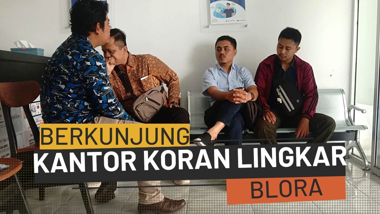 SENANGNYA DIAJAK BERKUNJUNG KE KANTOR KORAN&nbsp;LINGKAR