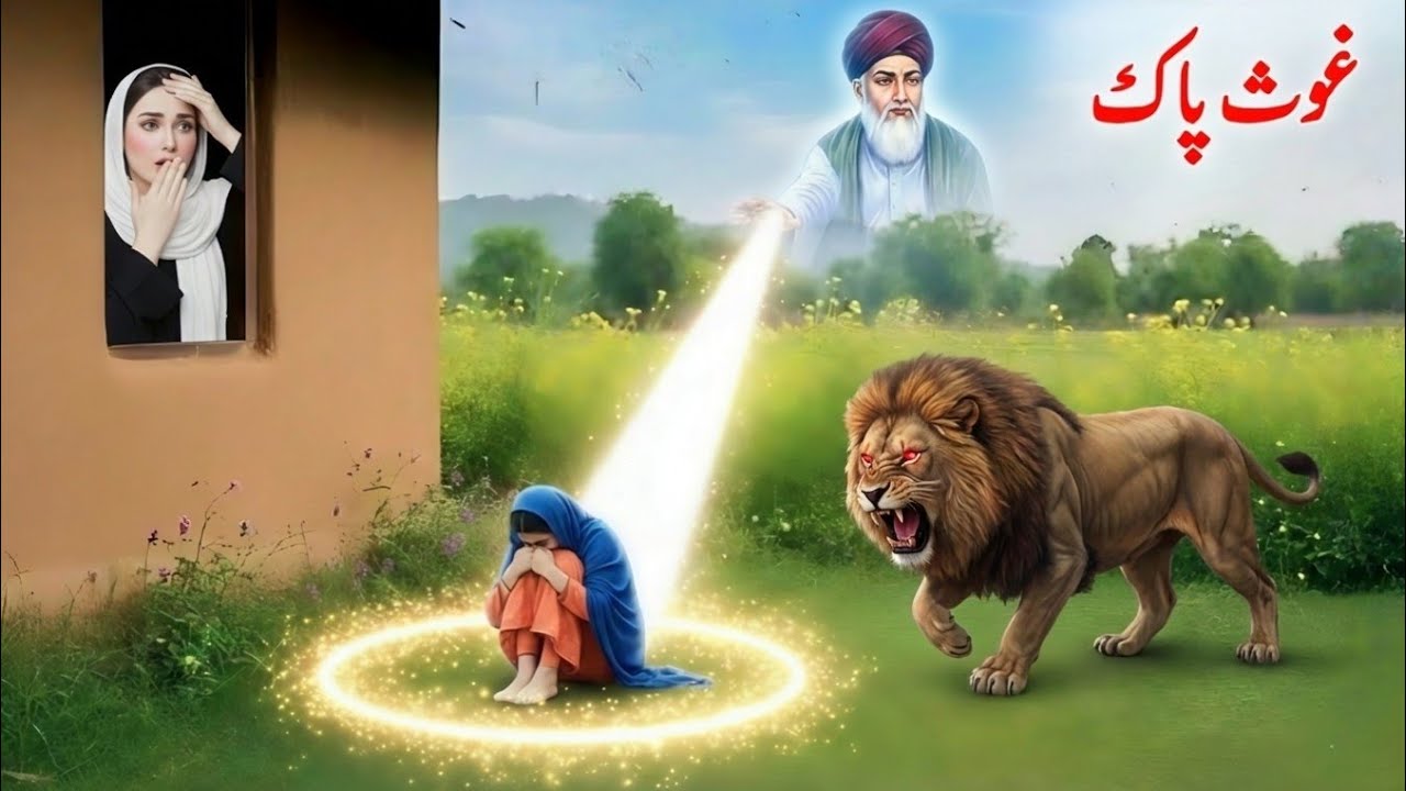 Shiekh Abdul Qadir Jilani Ki Murida Aur Aik Sher Ka Imaan Afrooz Waqia // Ghous Pak Urdu Stories