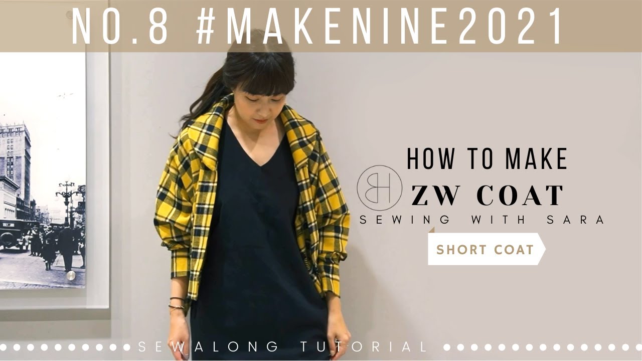 ZW Coat (Make Nine 2021 No.8) from Birgitta helmersson | Sew Along Tutorial from Sewing Therapy