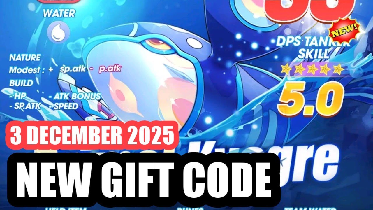 Megamon Global New Code December 2025 | Pocket Incoming Gift Codes