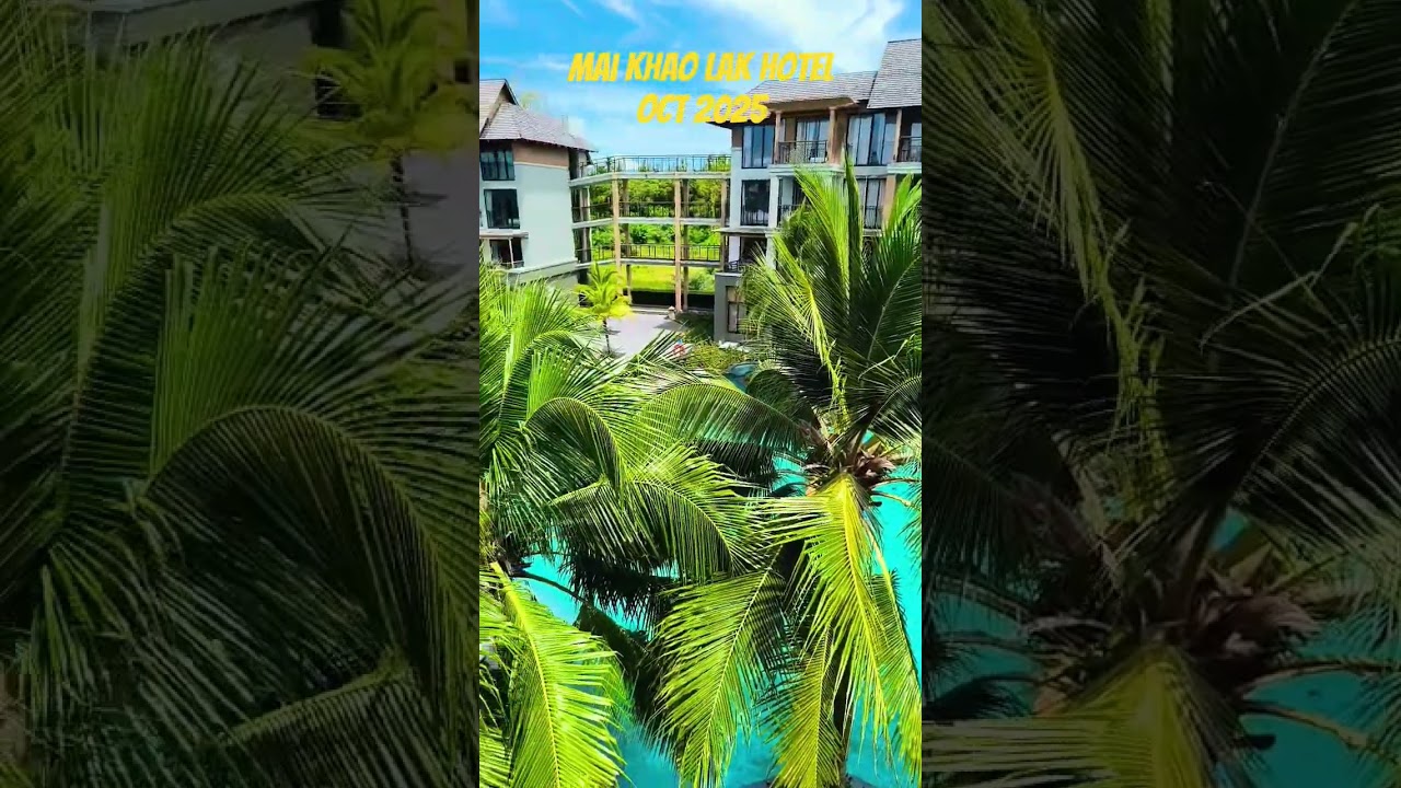 Mai Khao Lak hoteloct 2025 #thailand #views #pool #palms #chill