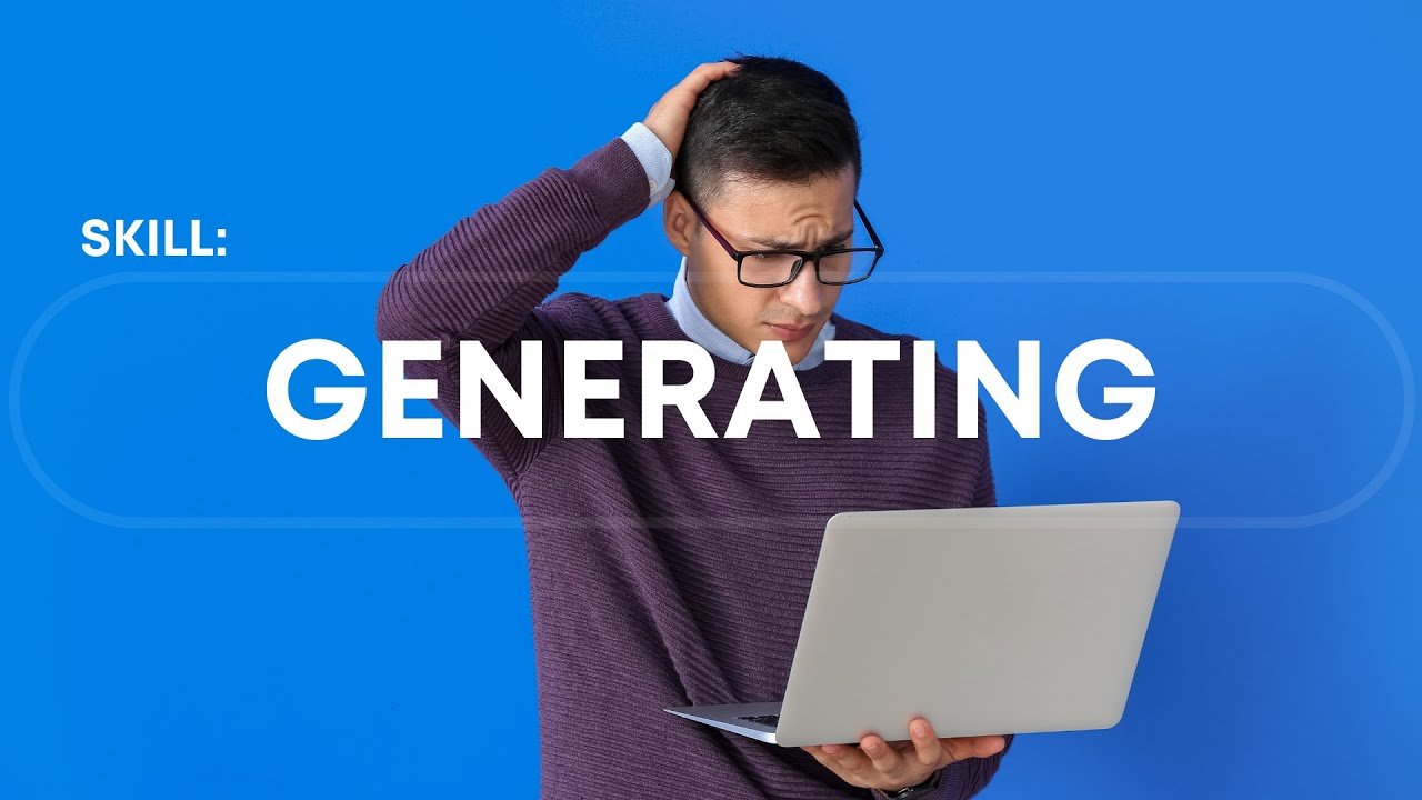 O que é generating/hipotetizar uma solução para um problema?