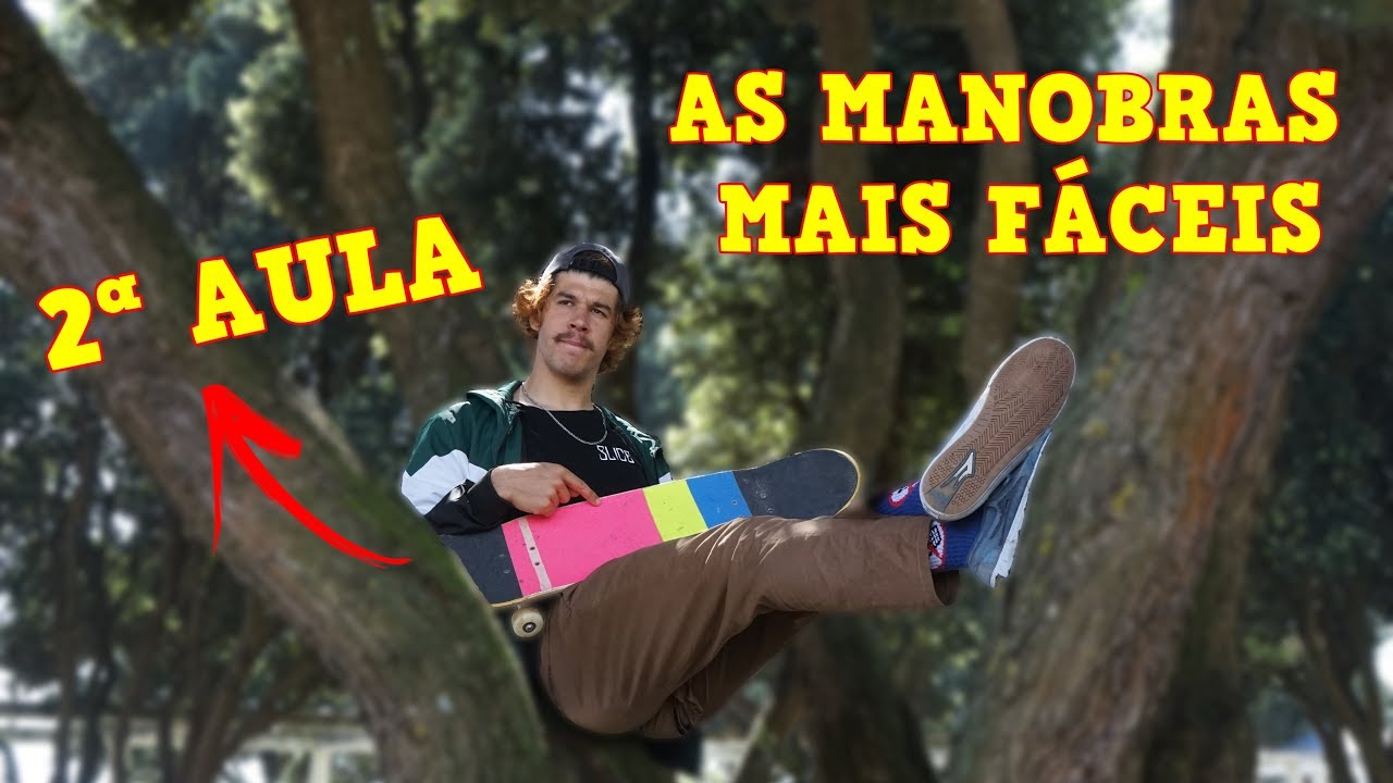 MANOBRAS MAIS FÁCEIS NO SKATE